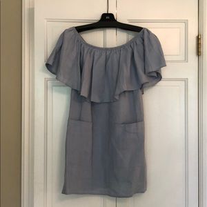 Reformation linen shift dress